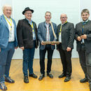 Vorschaubild zu Auszeichnung mit Holzenergiepreis für Bioenergie OÖ-Heizwerk Walding